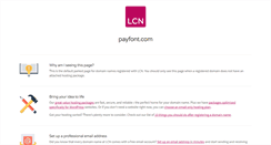Desktop Screenshot of payfont.com